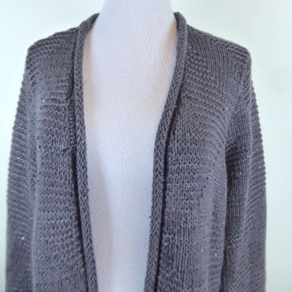 Calypso St Barth Sequin Open Sweater Cardigan Dus… - image 2